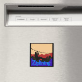 Ziplining Skyrider Magneet (Insitu (Vaatwasser))