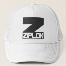 Ziplok Black Logo - Trucker Hat