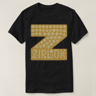 Ziplok - Gouden Diamant Logo - T-shirt
