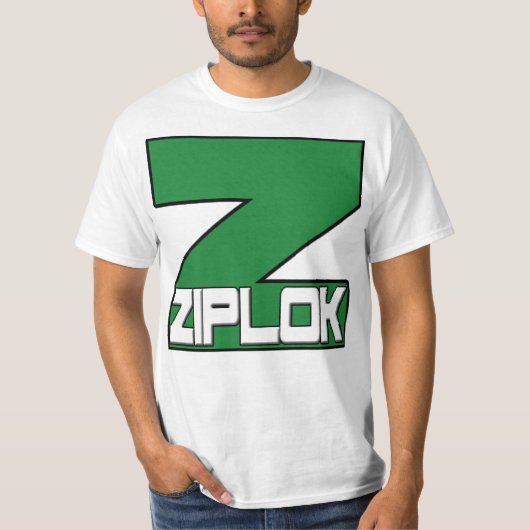 Ziplok Green T T-shirt (Voorkant)
