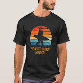 Zipolite Beach Mexico Sasquatch Souvenir T-shirt (Voorkant)