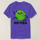 Zippea Schattige Zippy Pea Pun T-shirt (Design voorkant)