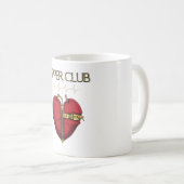 ZIPPER CLUB, harttransplantatie, open hartchirurgi Koffiemok (Voorkant rechts)