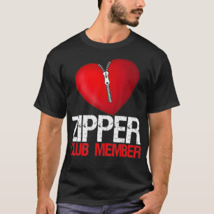 Zipper Club lid Funny Gi T-shirt
