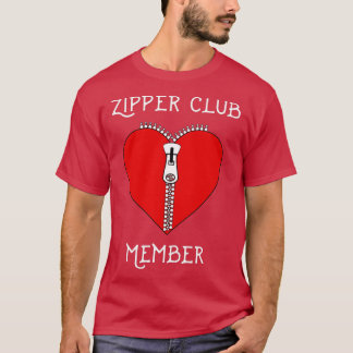 Zipper Club Lid Hartchirurgie T-shirt