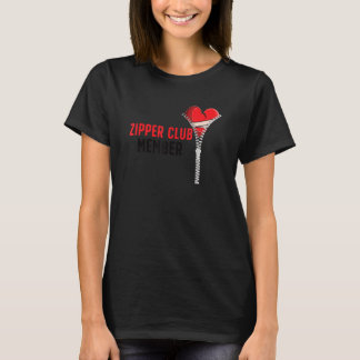 Zipper Club-lid herstelt na openhartoperatie_1 T-shirt