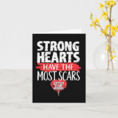 Zipper Club Lid Open Heart Surgery Survivor Kaart (Gele Bloem)