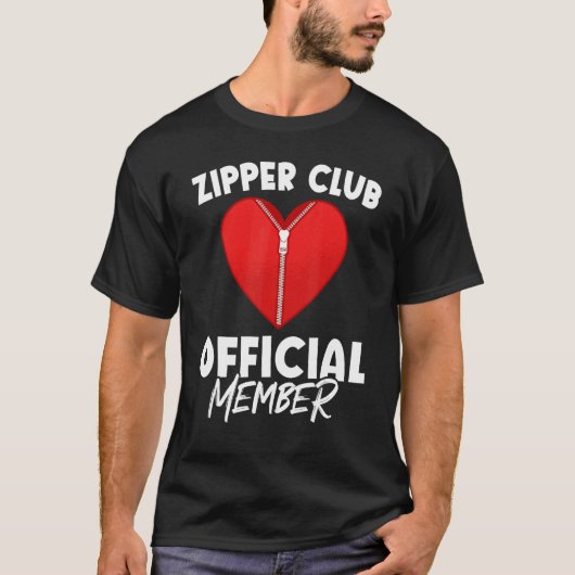 Zipper Club Open Heart Surgery Recovery T-shirt (Voorkant)