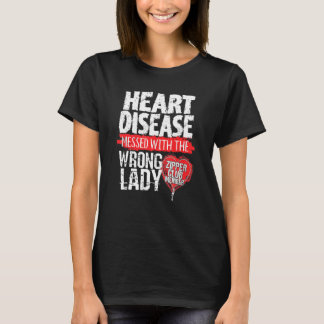 Zipper Club Open Heart Surgery voor vrouwen T-shirt