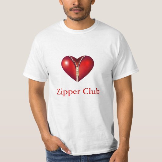 Zipper Club T-shirt (Voorkant)