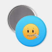 Zipper Emoji Magneet (Voorkant / Achterkant)