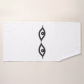 Zipper Eyes Badhanddoek (Badhanddoek)