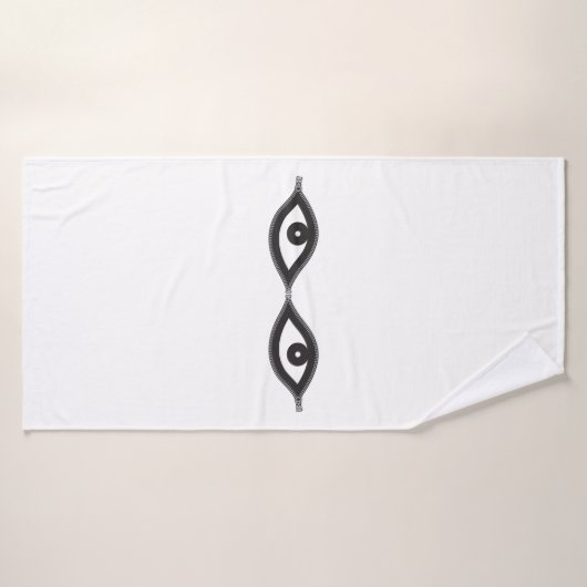 Zipper Eyes Badhanddoek (Badhanddoek)