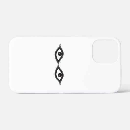 Zipper Eyes Case-Mate iPhone Case (Achterkant (horizontaal))