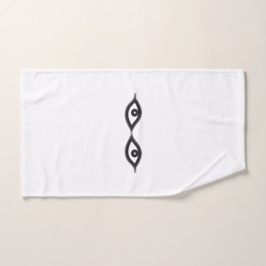 Zipper Eyes Handdoek (Handdoek)