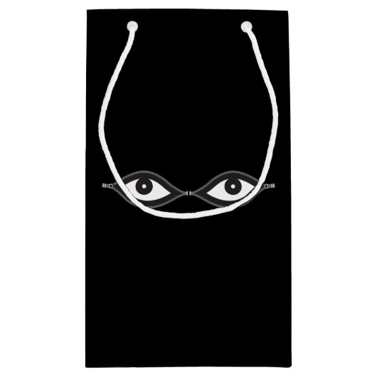 Zipper Eyes Klein Cadeauzakje (Achterkant)