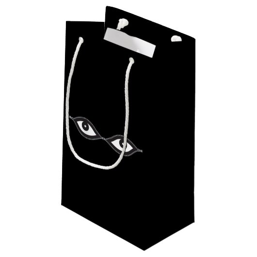 Zipper Eyes Klein Cadeauzakje (Achterkant Gekanteld)