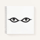 Zipper Eyes Notitieboek (Voorkant)