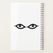 Zipper Eyes Notitieboek (Achterkant)