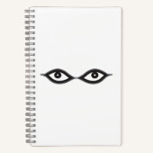 Zipper Eyes Notitieboek (Voorkant)