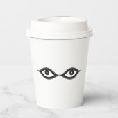 Zipper Eyes Papieren Bekers (Achterkant)