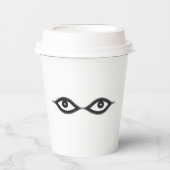Zipper Eyes Papieren Bekers (Voorkant)