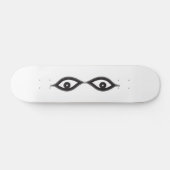 Zipper Eyes Persoonlijk Skateboard (Horizontaal)