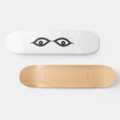 Zipper Eyes Persoonlijk Skateboard (Horizontaal)