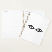 Zipper Eyes Planner (Display)