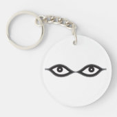 Zipper Eyes Sleutelhanger (Voorkant)