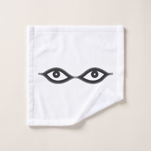 Zipper Eyes Washandje (Wasdoekje)