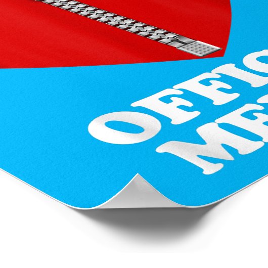 Zipper Heart Surgery Recovery Open Heart Bypa Poster (Hoek)