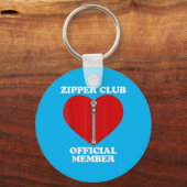 Zipper Heart Surgery Recovery Open Heart Bypa Sleutelhanger (Voorkant)