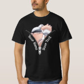 Zipper Heart T-shirt (Voorkant)