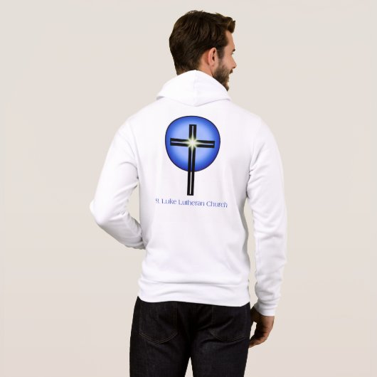 Zipper Hoodie (Achterkant volledig)