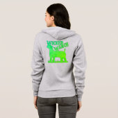 Zipper hoodie (Achterkant volledig)