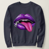 Zipper Lips “Oops” Trui (Design voorkant)