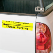 Zipper Merge Bumpersticker (Op Truck)