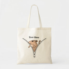 Zipper Mouse Tote Bag