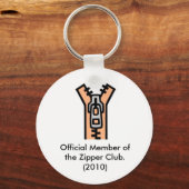 Zipper, officieel lid van de Zipper Club.(2010) Sleutelhanger (Voorkant)