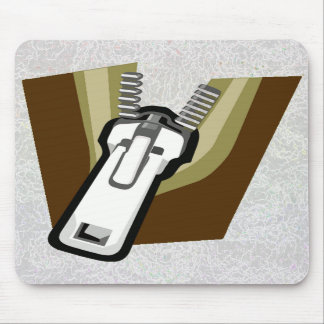"Zipper on a mousepad" Muismat