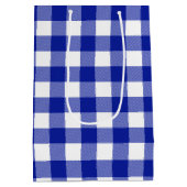 Zipper op de buffelplaat medium cadeauzakje (Achterkant)