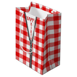 Zipper op de buffelplaat medium cadeauzakje