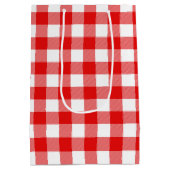 Zipper op de buffelplaat medium cadeauzakje (Achterkant)