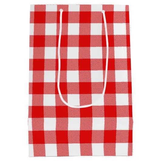 Zipper op de buffelplaat medium cadeauzakje (Achterkant)