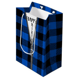 Zipper op de buffelplaat medium cadeauzakje
