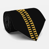 Zipper Stropdas (Opgerold)