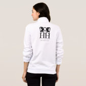 Zipper träningströja Hälsingebocken av Hälsingland T-shirt (Achterkant volledig)