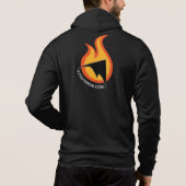 Zippered Hoodie (Kite Forge Logo) (Achterkant)