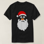 ZipperMouth Santa Claus Big Head Funny Kerstmis T-shirt (Design voorkant)
